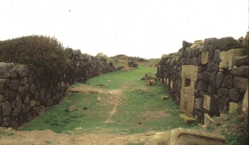 Moat of Su Murru Mannu.