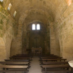 Navata centrale della chiesa di San Giovanni di Sinis.